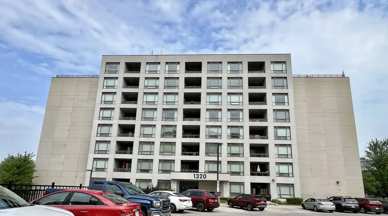 Grand Vista apartment building at 1320 Benson Street in Oshawa